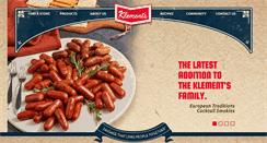 Desktop Screenshot of klements.com